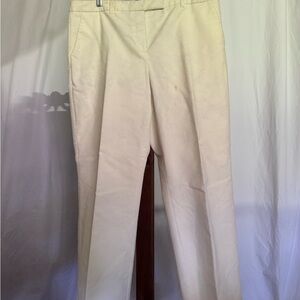 Calvin Klein Cream Corduroy Trousers